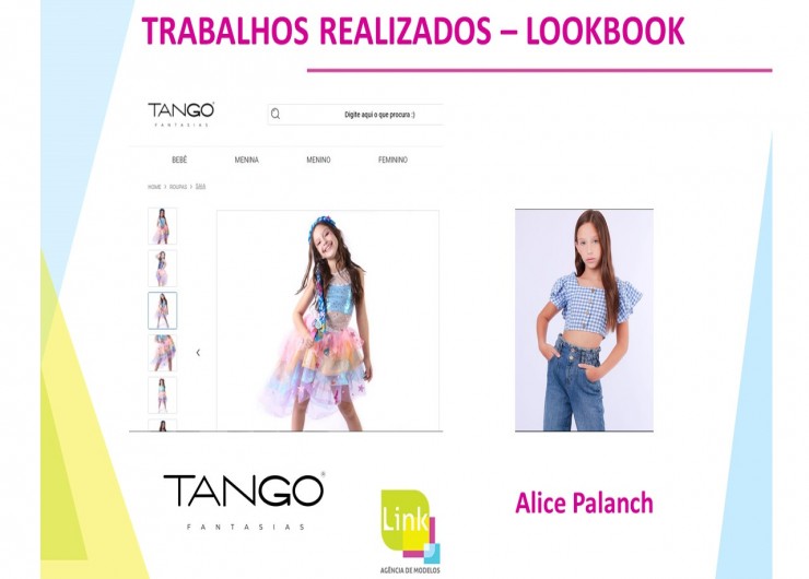 TANGO - LOOKBOOK Modelo Alice Palanch