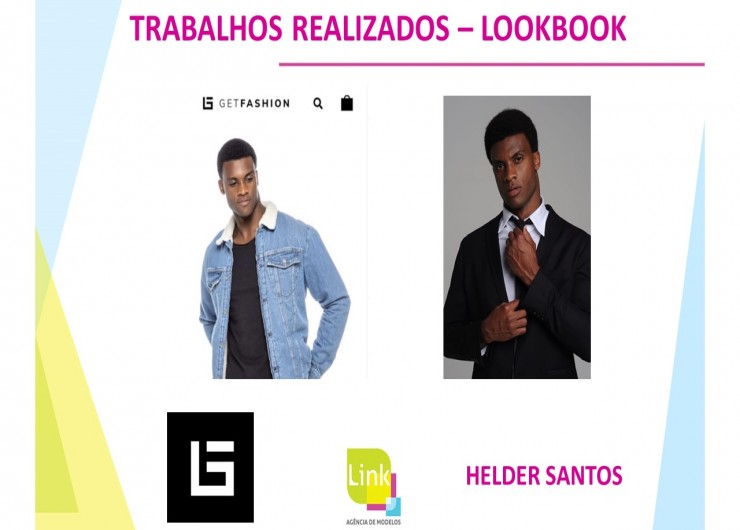GET FASHION - Lookbook Modelo HELDER SANTOS