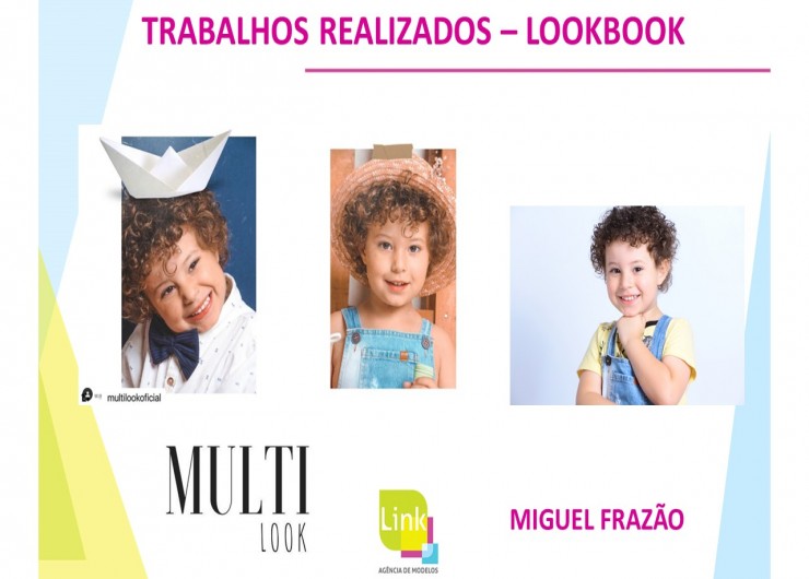 MULTILOOK - Lookbook Modelo MIGUEL FRAZÃO