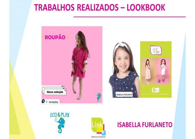 ECO & PLAY - LOOKBOOK Modelo ISABELLA FURLANETO