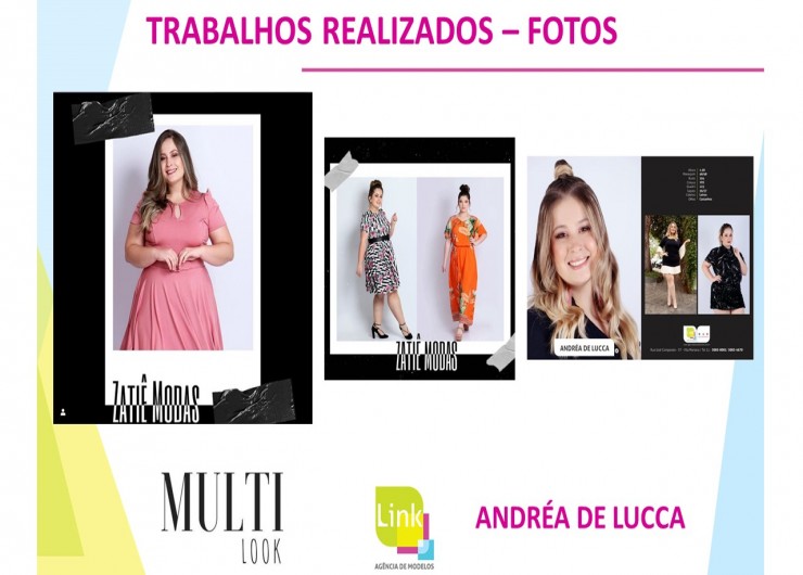 MULTILOOK - Lookbook Modelo ANDREA DE LUCCA