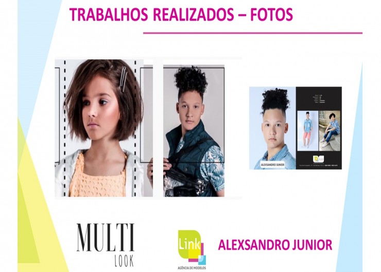 MULTILOOK - Lookbook Modelo ALEXSANDRO JUNIOR