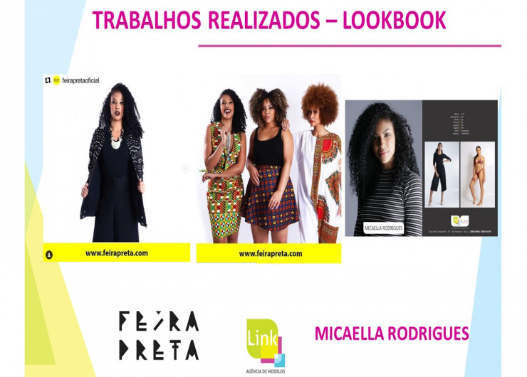 FEIRA PRETA - LOOKBOOK Modelo MICAELLA RODRIGUES