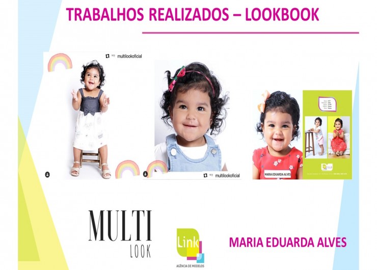 MULTILOOK - Lookbook Modelo Maria Eduarda Alves