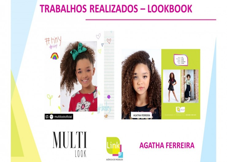 MULTILOOK - Lookbook Modelo AGATHA FERREIRA