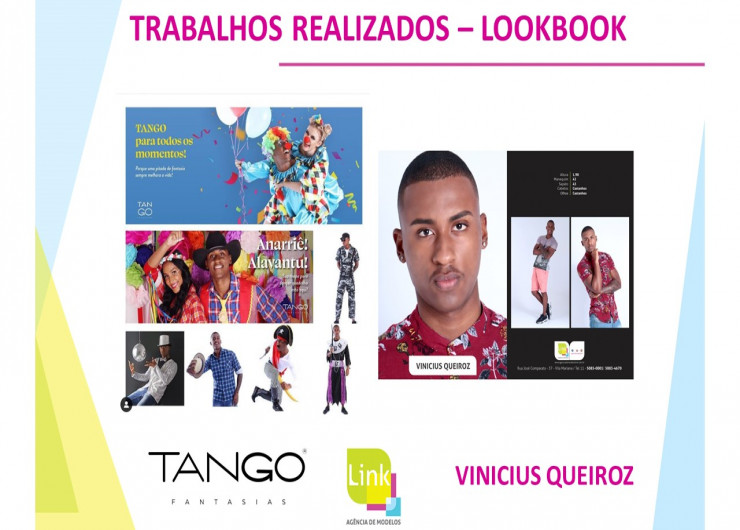 TANGO - LOOKBOOK Modelo VINICIUS QUEIROZ