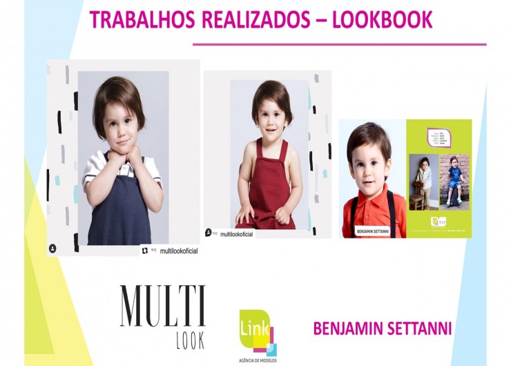 MULTILOOK - Lookbook Modelo Benjamin Settanni