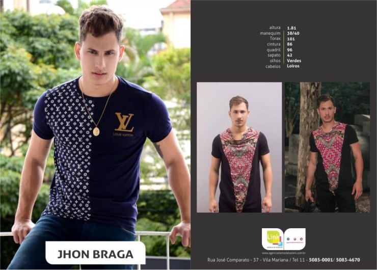 Modelo Link Jhon Braga no comercial da Copa do Mc Donald's