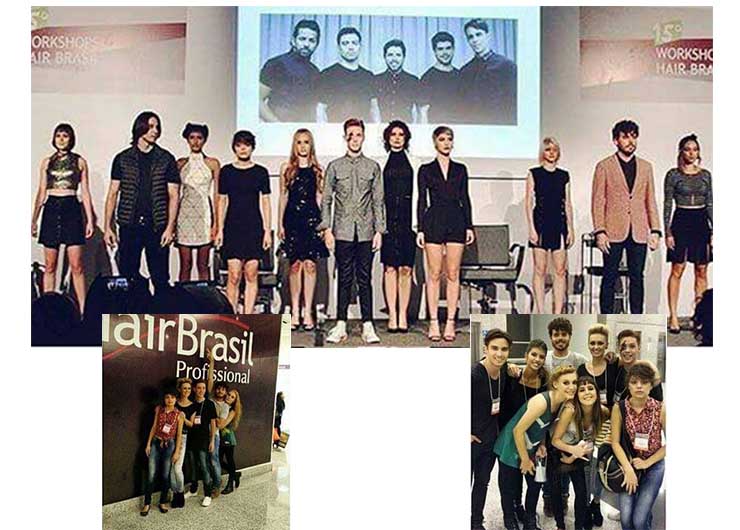 Modelos Link - Evento Hair Brasil Profissional