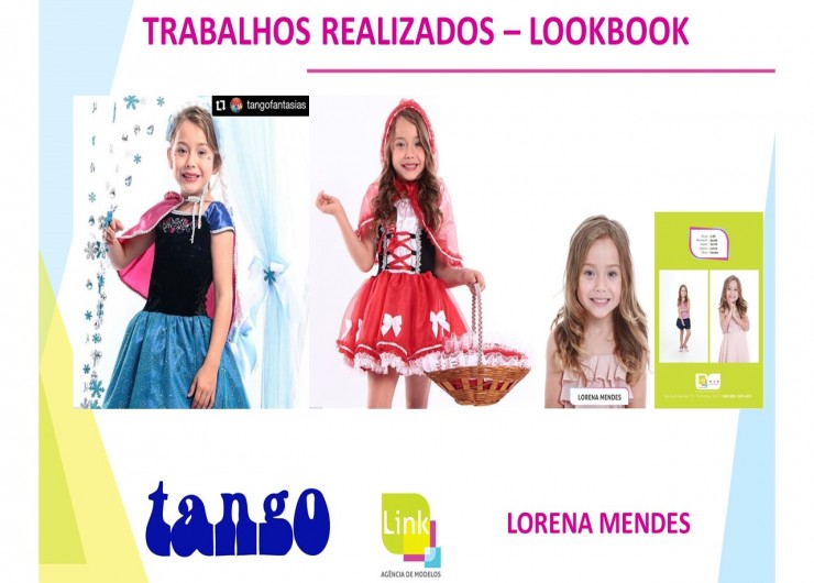 TANGO - Lookbook Modelo Lorena Mendes