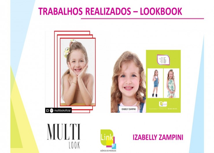 MULTILOOK - Lookbook Modelo IZABELLY ZAMPINI