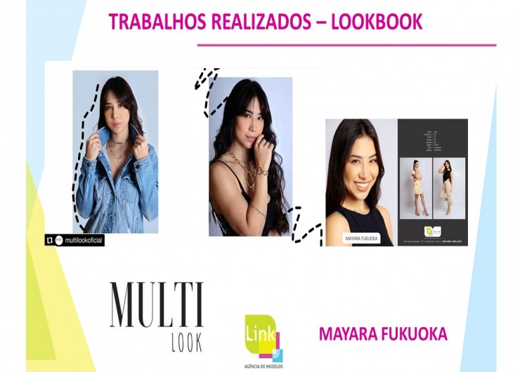 MULTILOOK - Lookbook Modelo MAYARA FUKUOKA