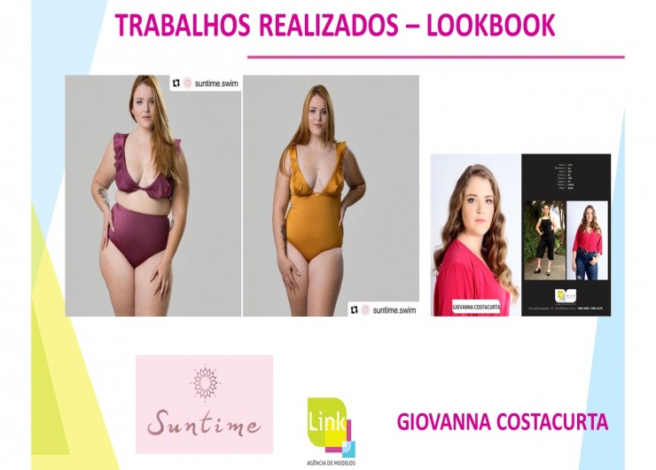 SUNTIME - Lookbook Modelo Giovanna Costacurta