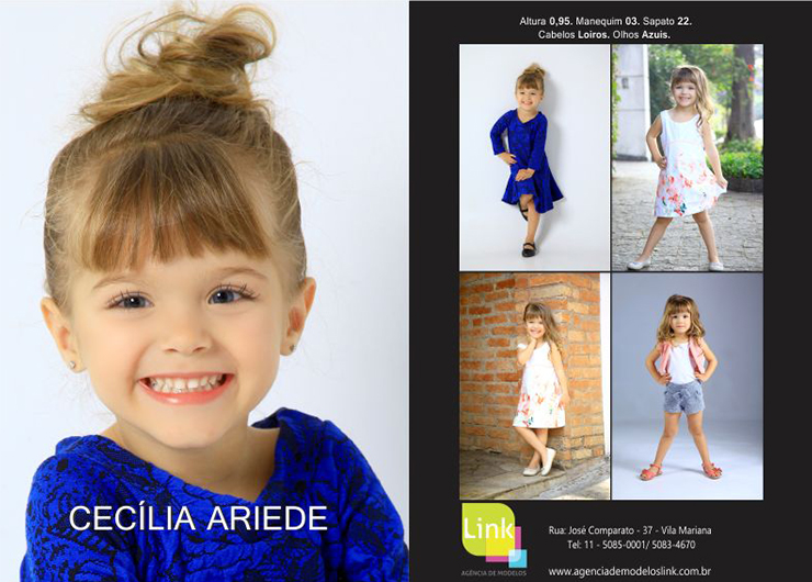 Modelo Cecília Ariede na campanha de outono 2018 da Marisol