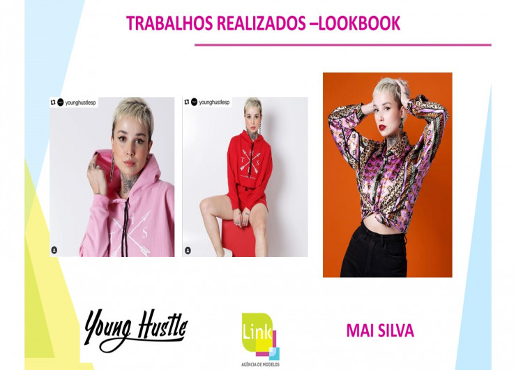 YOUNG HUSTLESP - LOOKBOOK Modelo MAI SILVA