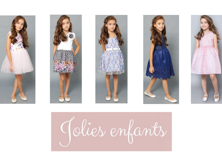 Modelo Giullia Zaranelli na campanha da marca Jolies Enfants