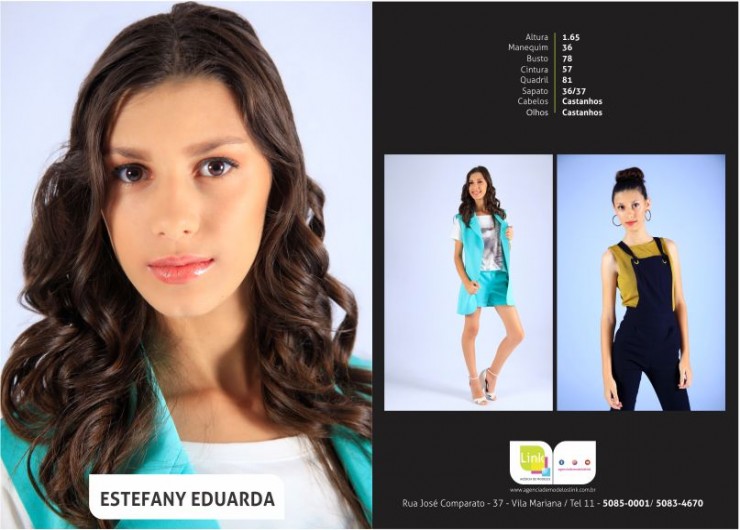 Modelos Link Estefany, Ingridy e Isabely no lookbook da Mynah