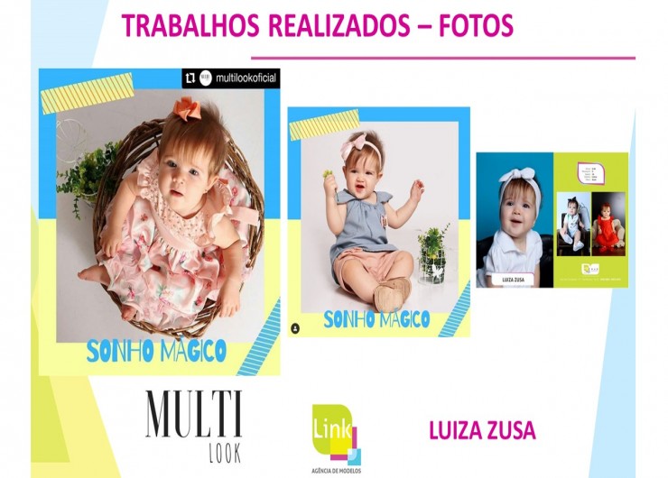 MULTILOOK - Lookbook Modelo LUIZA SUZA