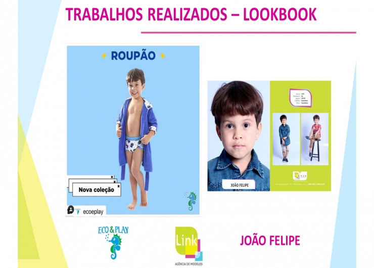 ECO & PLAY - LOOKBOOK Modelo JOÃO FELIPE